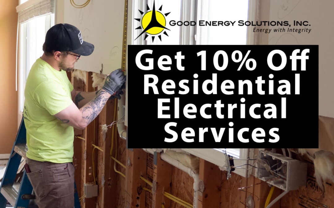 Get 10% Off Residential Electrical Services